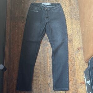 Slim Straight Black Men's Jeans